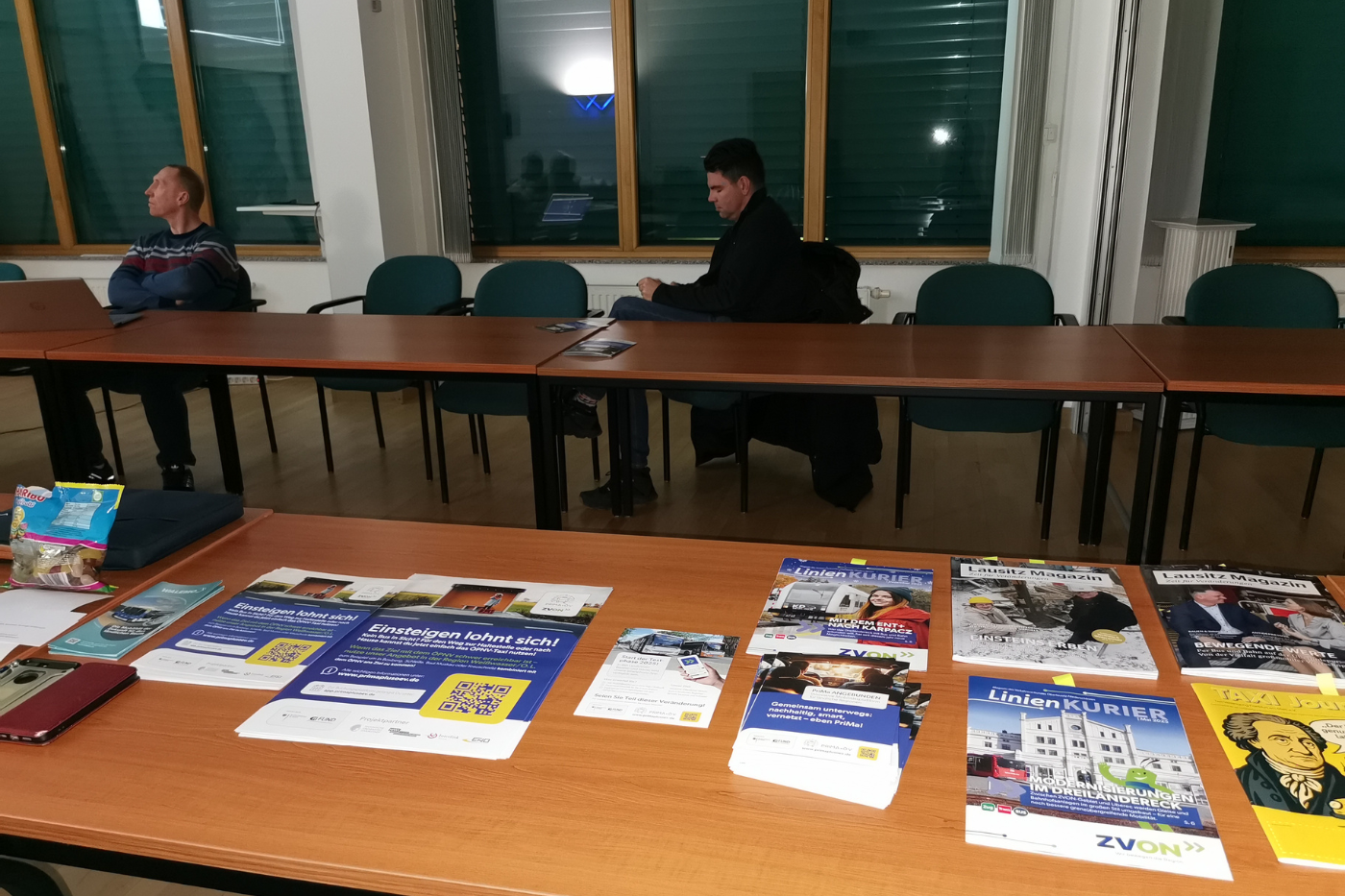 ÖPNV-Taxi und Mitfahren: PriMa+ÖV informiert vor Ort